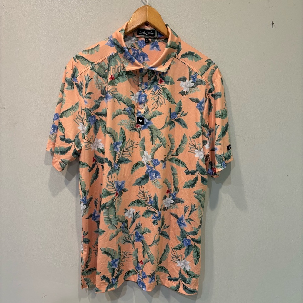 Bad Birdie Golf Polo Shirt Men’s Size Large